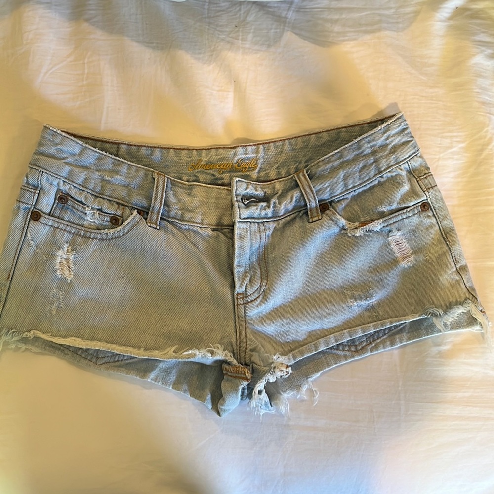 American eagle cut off jean shorts